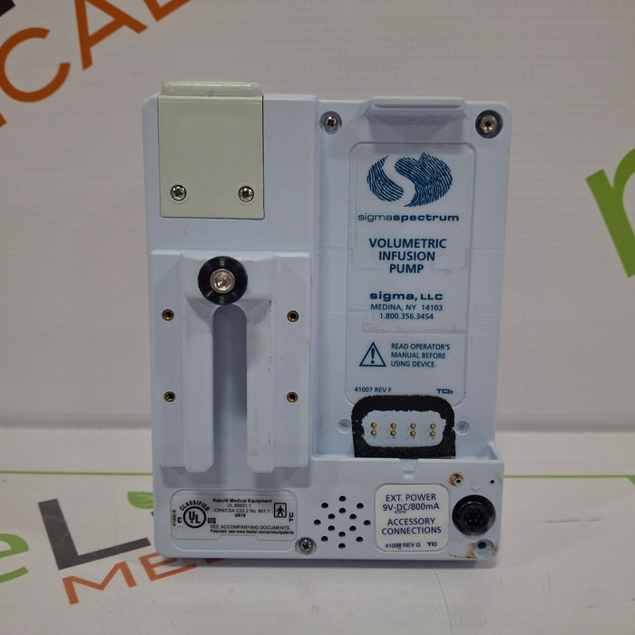 Baxter Sigma Spectrum 6.02.07 without Battery Infusion Pump