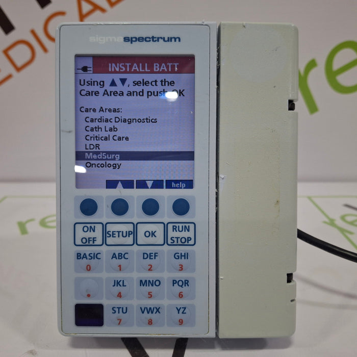 Baxter Sigma Spectrum 6.02.08 without Battery Infusion Pump