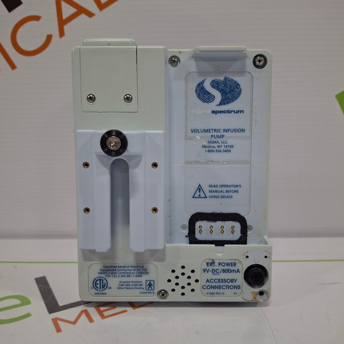 Baxter Sigma Spectrum 6.02.08 without Battery Infusion Pump