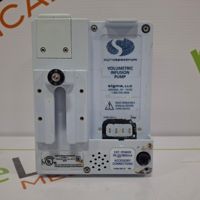 Baxter Sigma Spectrum 6.02.07 without Battery Infusion Pump