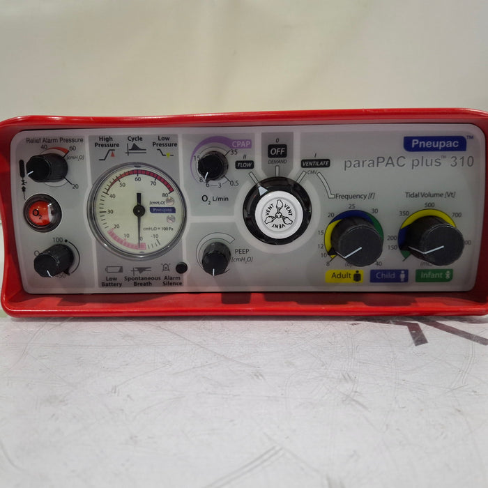 Smiths Medical Pneupac ParaPAC Plus 310 Ventilator