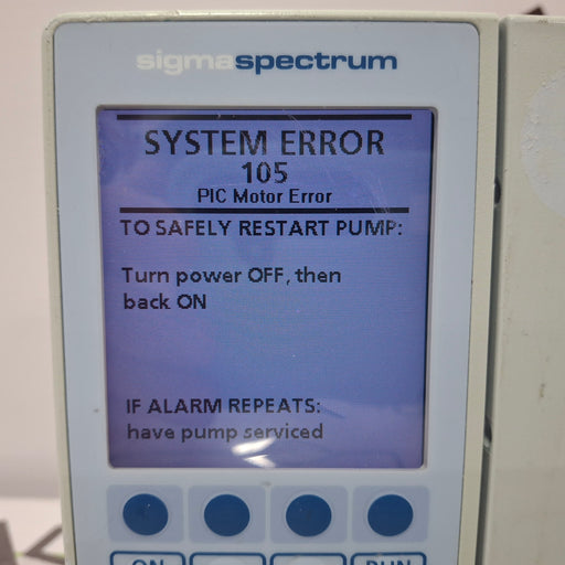 Baxter Baxter Sigma Spectrum 6.02.07 without Battery Infusion Pump Infusion Pump reLink Online