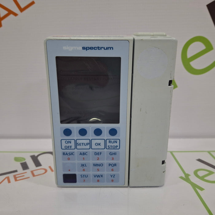 Baxter Baxter Sigma Spectrum 6.02.07 without Battery Infusion Pump Infusion Pump reLink Online