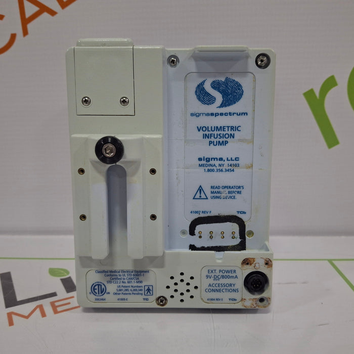 Baxter Baxter Sigma Spectrum 6.02.07 without Battery Infusion Pump Infusion Pump reLink Online