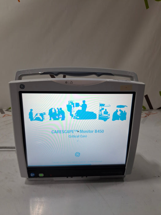 GE Healthcare Carescape B450 Critical Care Patient Monitor