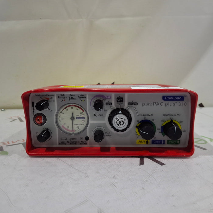 Smiths Medical Smiths Medical Pneupac ParaPAC Plus 310 Ventilator Respiratory reLink Online