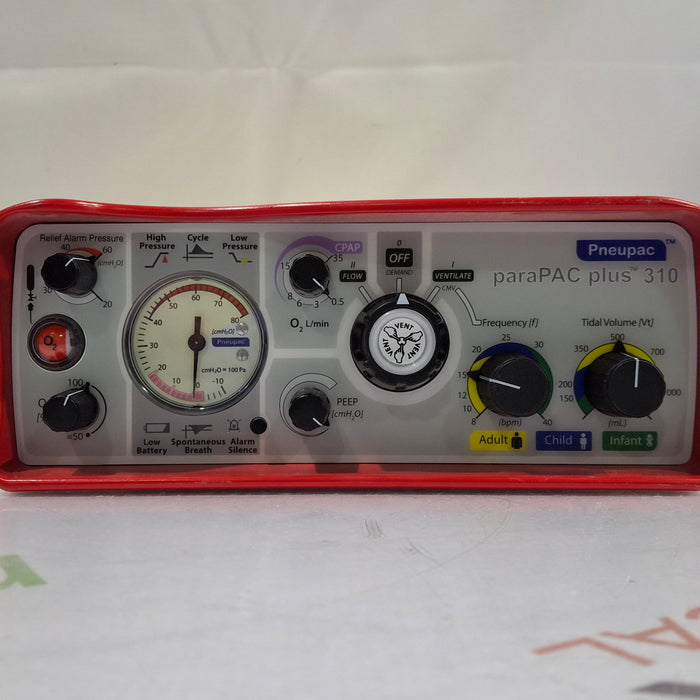 Smiths Medical Smiths Medical Pneupac ParaPAC Plus 310 Ventilator Respiratory reLink Online