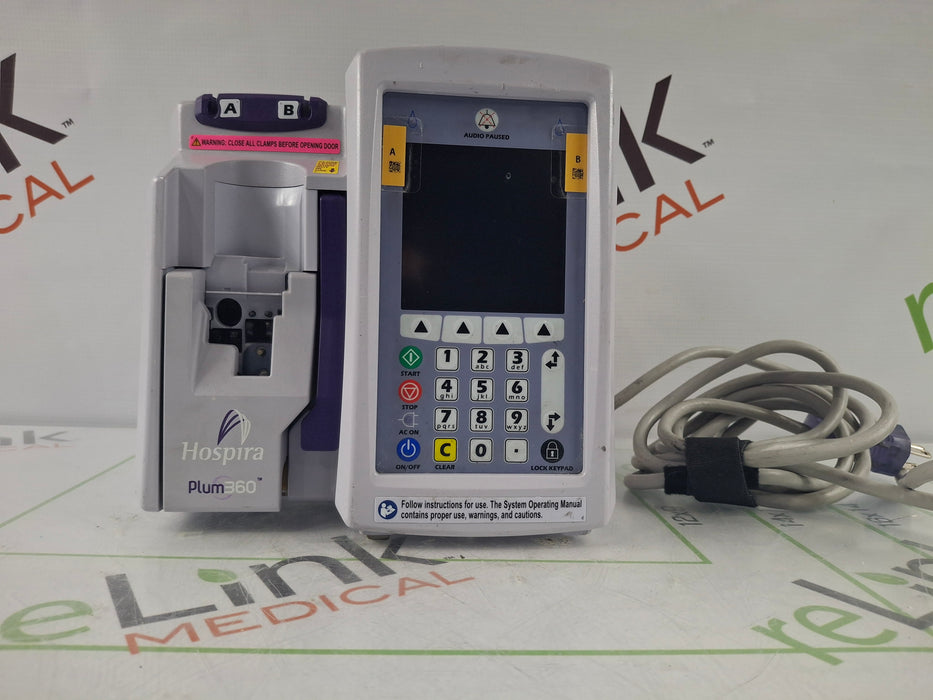 Hospira Hospira / ICU Medical Plum 360 Infusion Pump Infusion Pump reLink Online