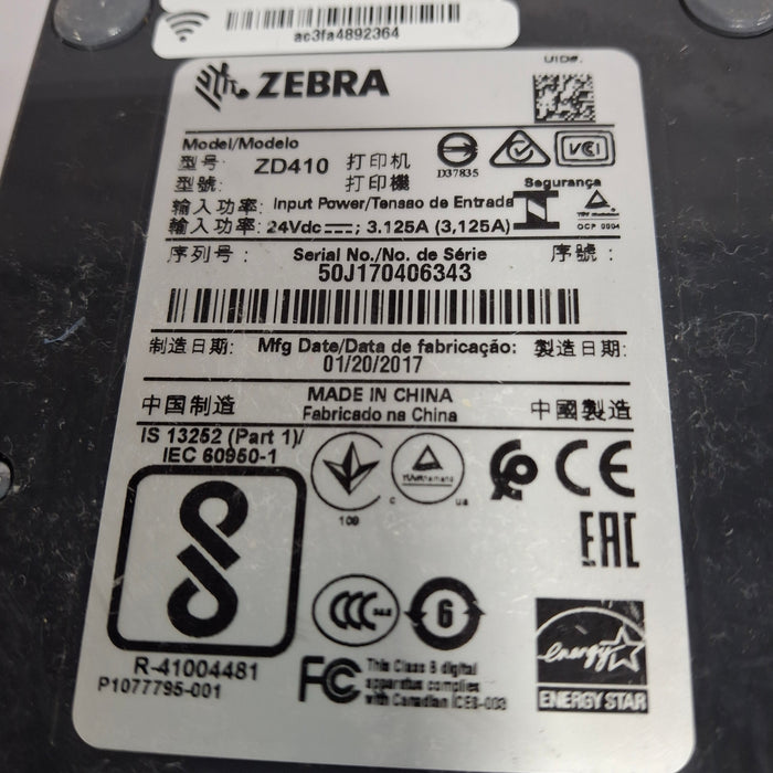 Zebra ZD410 Printer