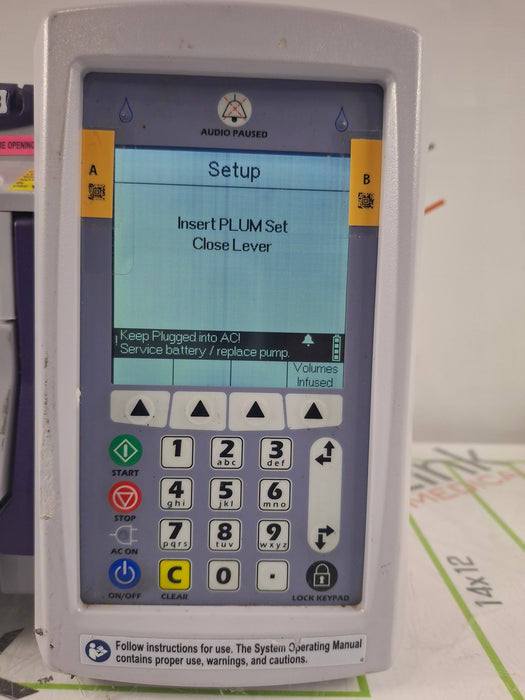 Hospira / ICU Medical Plum 360 Infusion Pump