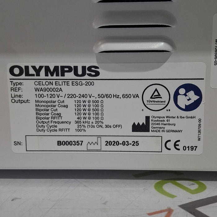 Olympus CELON Elite Electrosurgical Unit