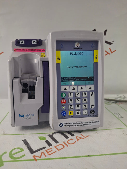 Hospira / ICU Medical Plum 360 Infusion Pump