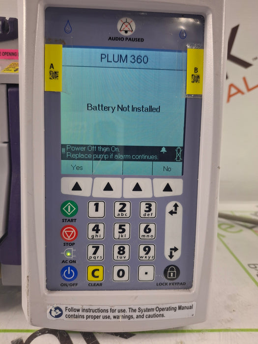 Hospira / ICU Medical Plum 360 Infusion Pump