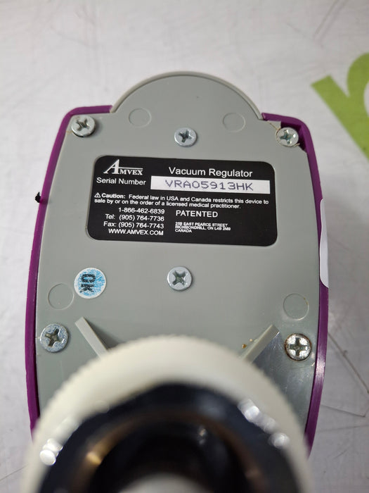 Amvex Vacuum Regulator
