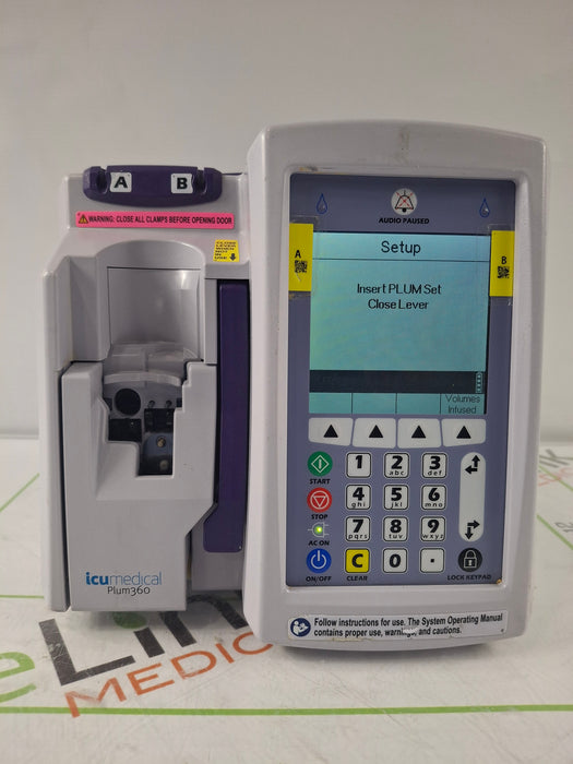 Hospira Hospira / ICU Medical Plum 360 Infusion Pump Infusion Pump reLink Online