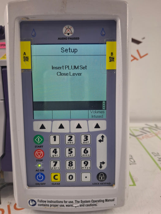 Hospira Hospira / ICU Medical Plum 360 Infusion Pump Infusion Pump reLink Online
