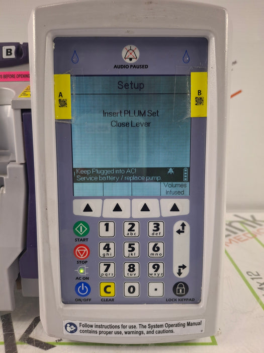 Hospira / ICU Medical Plum 360 Infusion Pump