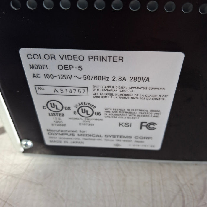 Olympus Olympus OEP-5 Color Video Printer Flexible Endoscopy reLink Online