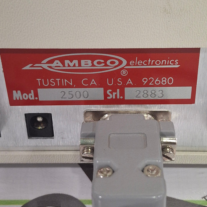 Ambco Model 2500 Microprocessor Audiometer