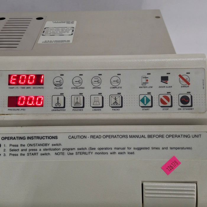 Ritter M9-001 UltraClave Autoclave Sterilizer