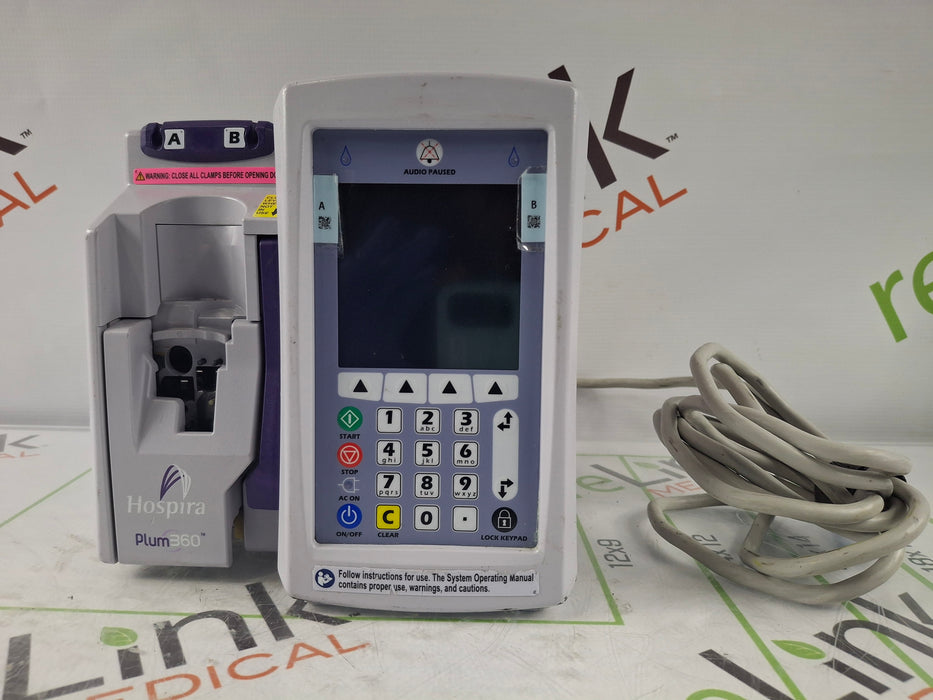 Hospira Hospira / ICU Medical Plum 360 Infusion Pump Infusion Pump reLink Online