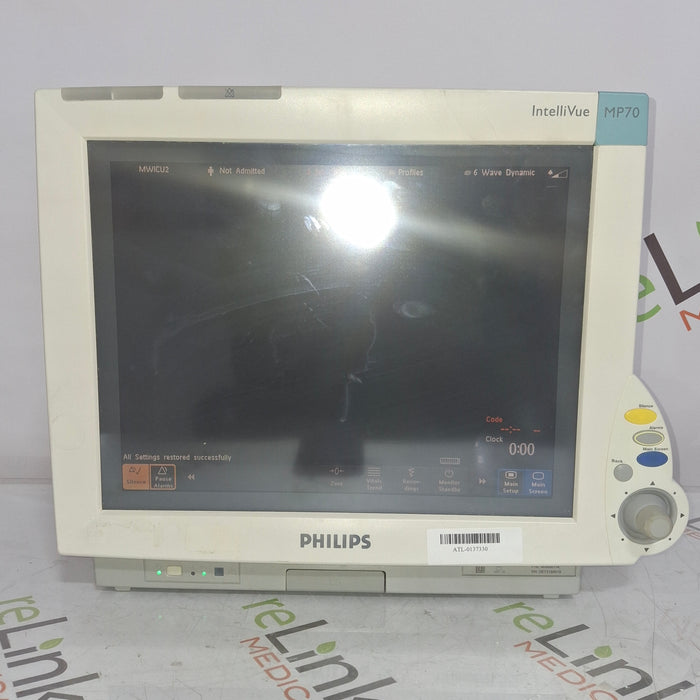 Philips IntelliVue MP70 Patient Monitor