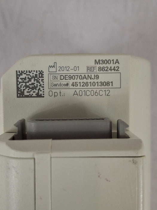 Philips M3001A-A01C06C12 Fast SpO2, NIBP, 12 lead ECG, Temp, IBP MMS Module
