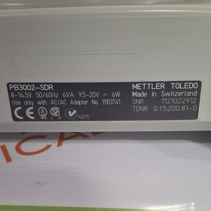 Mettler-Toledo, Inc. PB3002-S DeltaRange Digital Scale