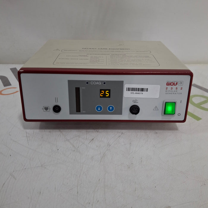 Richard Wolf Richard Wolf 2352 Bipolar Generator Electrosurgical Units reLink Online