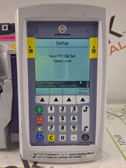 Hospira / ICU Medical Plum 360 Infusion Pump