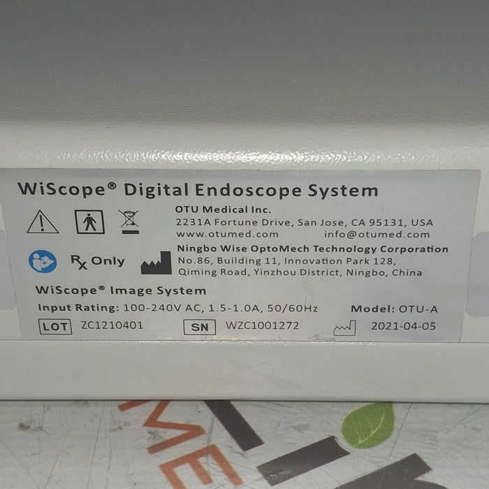 OTU Medical OTU-A WiScope Digital Endoscope System