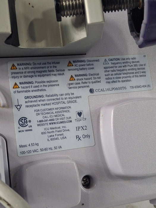 Hospira / ICU Medical Plum 360 Infusion Pump