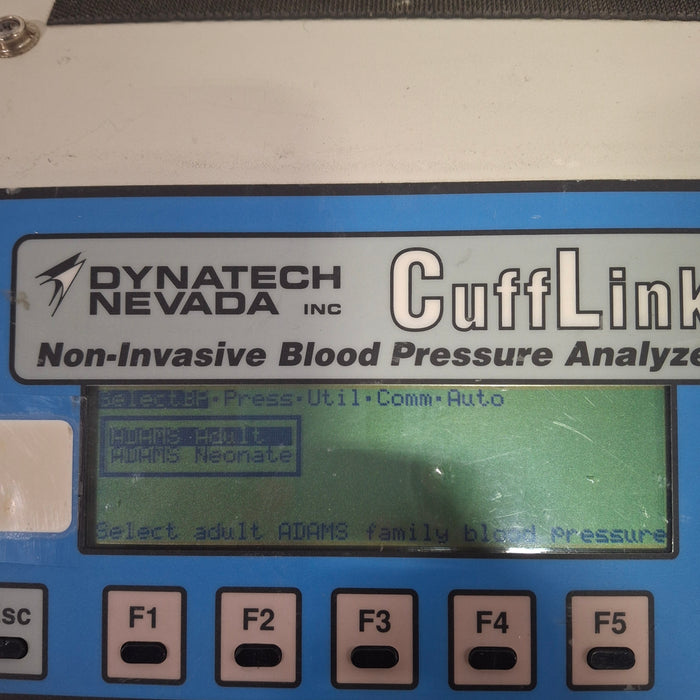 Dynatech DNI Nevada Fluke Cufflink Non-Invasive BP Analyzer