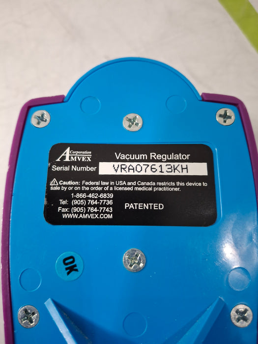 Amvex Vacuum Regulator