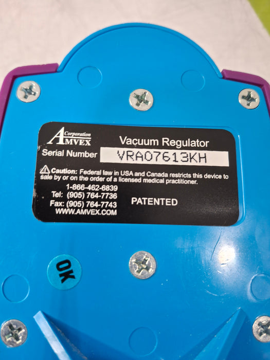 Amvex Vacuum Regulator