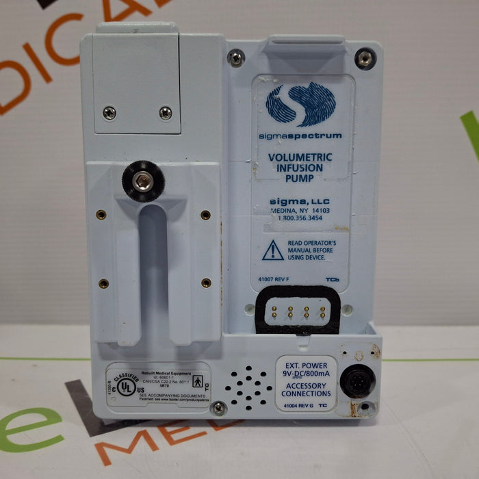 Baxter Sigma Spectrum 6.02.07 without Battery Infusion Pump