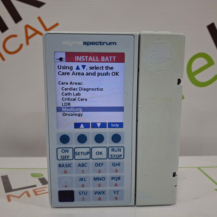 Baxter Sigma Spectrum 6.02.07 without Battery Infusion Pump