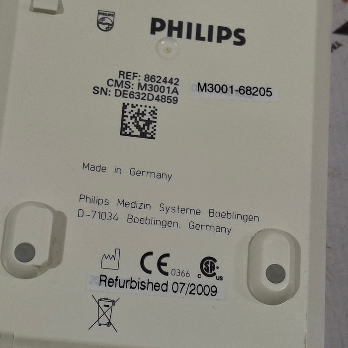 Philips M3001A-A01C06 Fast SpO2, NIBP, ECG, Temp, IBP MMS Module