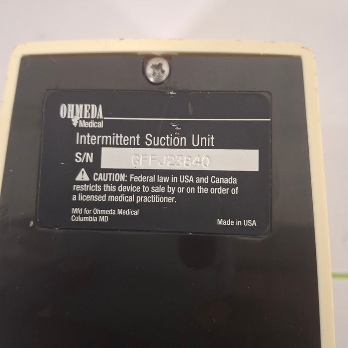 Ohmeda Medical 200 Intermittent Suction Unit