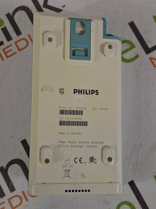 Philips M3001A-A01C18 Fast SpO2, NIBP, 12 lead ECG, Temp, IBP MMS Module