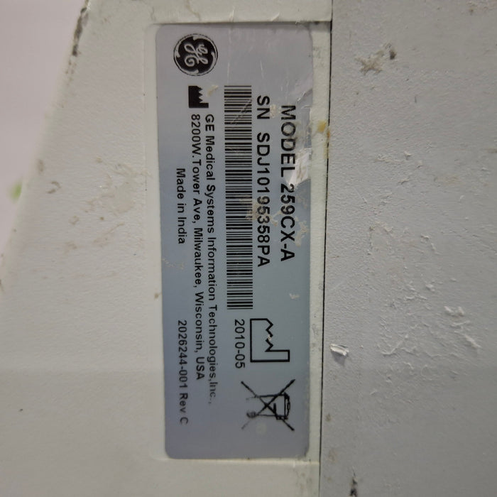 GE Healthcare Corometrics 250cx Series Model 259cx Fetal Monitor