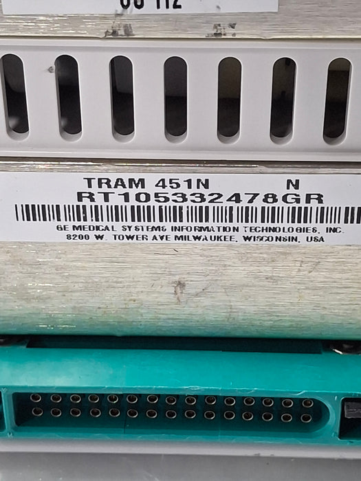 GE Healthcare TRAM 451N Multiparameter Module - Nellcor SpO2