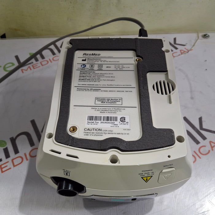 ResMed ResMed Stellar 150 Noninvasive Ventilator Respiratory reLink Online