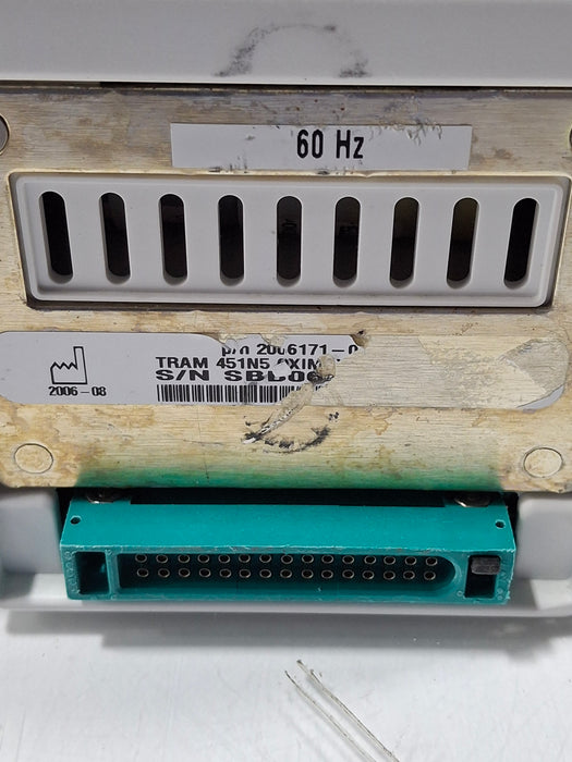 GE Healthcare TRAM 451N Multiparameter Module - Nellcor SpO2