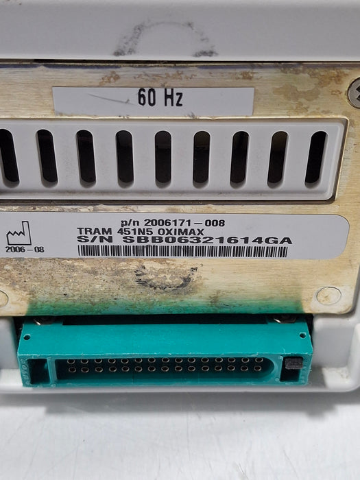 GE Healthcare TRAM 451N Multiparameter Module - Nellcor SpO2