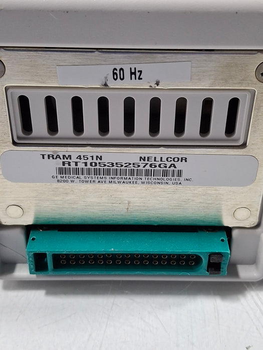 GE Healthcare GE Healthcare TRAM 451N Multiparameter Module - Nellcor SpO2 Patient Monitors reLink Online
