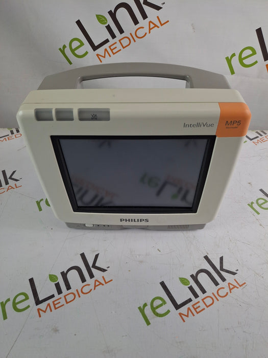 Philips IntelliVue MP5 SpO2, ECG, NIBP, IBP, Temp, CO2 Patient Monitor