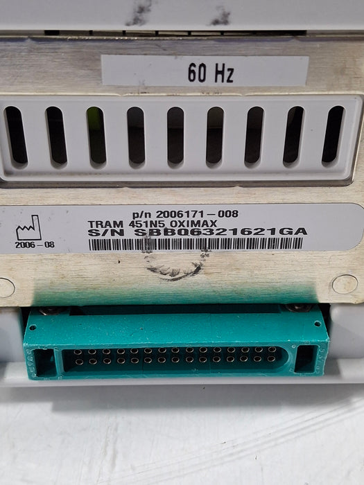 GE Healthcare TRAM 451N Multiparameter Module - Nellcor SpO2
