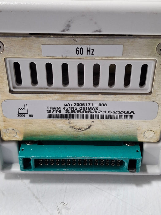 GE Healthcare TRAM 451N Multiparameter Module - Nellcor SpO2