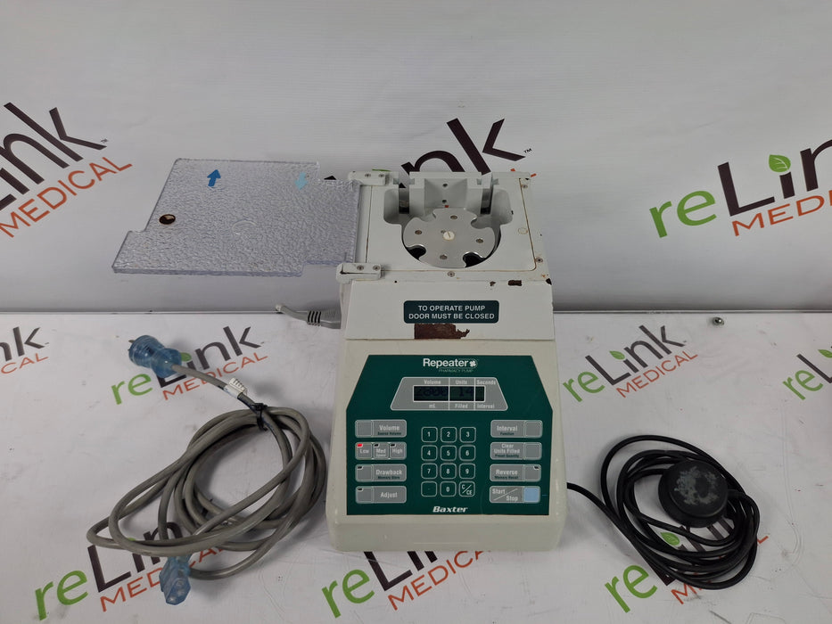 Baxa Corporation Repeater Pump Peristaltic Fluid Transfer